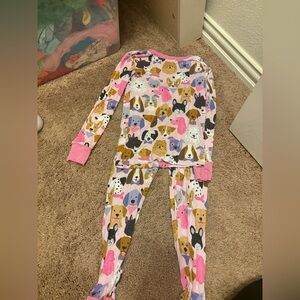 Little Sleepies Colorful Animal Print Kids Pajamas